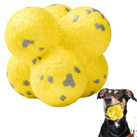 Fayemint Pfotenstern Magic Ball, Kauzauber Ball Hund Pfotenstern, Wasserdicht Und Bissfest Kauzauberball, für Große, Mittelgroße, Kleine Hunde （10cm）