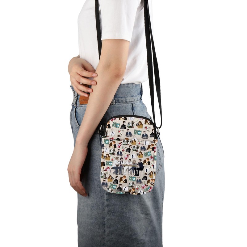 Twilight Movie Inspired Crossbody Bag Edward Cullen & Bella Swan