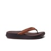 Reef Women's Cushion Cloud Flip-Flop, Espresso, 11