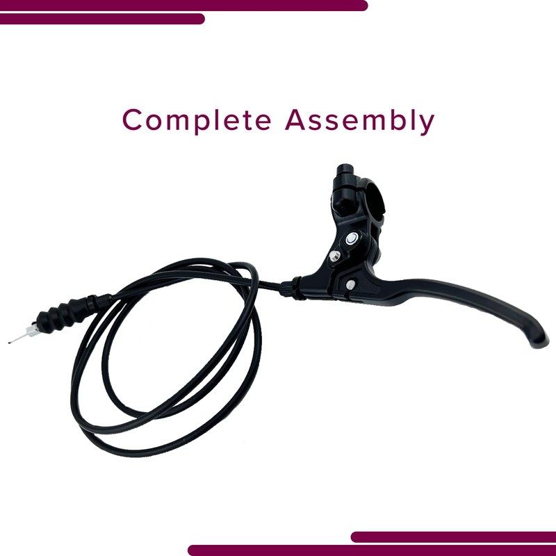 AlveyTech Black Brake Assembly for The Drive Medical DV8 Steerable