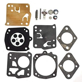 mophee Carburetor Repair Kit Carb Rebuild Set Gasket Diaphragm for Tillotson RK-23HS Fit Pioneer Partner Poulan Homelite Super Echo Jonsered Dolmar Powercut Solo Alpina Oleomac