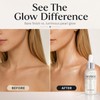 Dry Oil, Body Glitter Oil Liquid Highlighter, Fast-Absorbing Face Brighten,