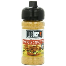 Weber Grill Seasoning Sweet'N Tangy BBQ, 3-Ounce (Pack of 6)