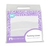 Cotton Tummy Liner, Medium, White, 3-Pack by More of Me
