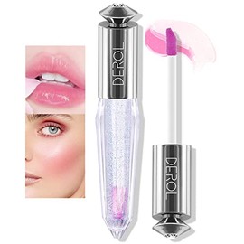 LOKFAR Rubor líquido transparente que cambia de color para mejillas y labios, rubor en gel hidratante multiusos, rubor líquido en crema transparente  