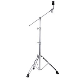 Pearl BC830 Double-Braced Cymbal Boom Stand, Medium Weight Boom Stand with Gearless UniLock Cymbal Tilter, Three-Tier Height Adjustment, and Sturdy Double-Braced legs.