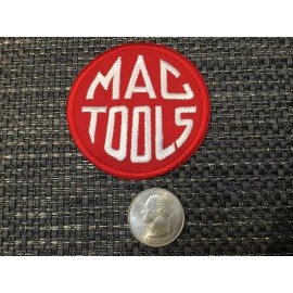 Unbranded MAC TOOLS Vintage Embroidered Iron On  PATCH 2.5" X 2.5"