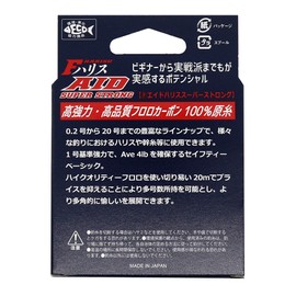 X-Braid Harris F-AID One Strike Harris Super Strong Fluorocarbon 65.6 ft (20 m), No. 7, 26 lb, Natural