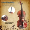 4/4 Violin for Beginners, Acoustic Full Size Starter Kit for