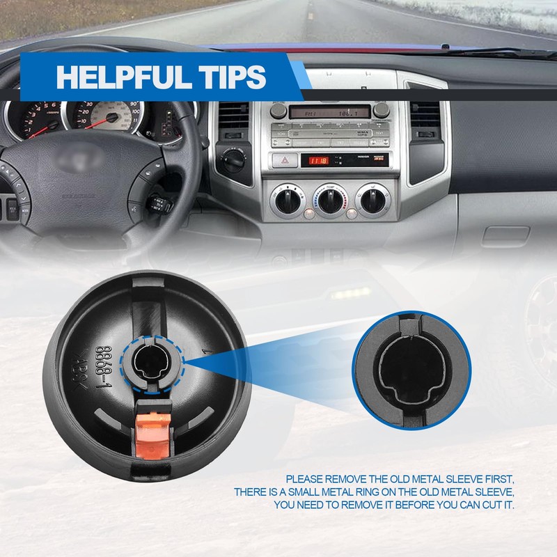 Tacoma Dials Blower Temperature Air Flow Control Switch Knob Compatible