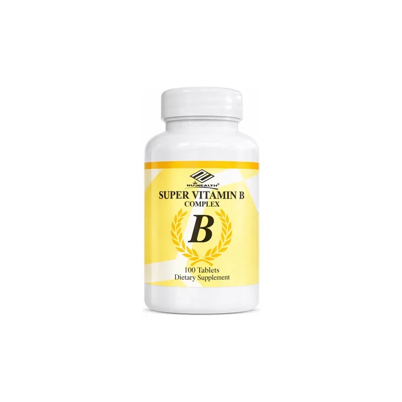 Complejo B 100 Capsulas Vitamina B1 B6 B12 Energia