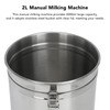 Manual Milking Machine 2L Capacity Effort Saving Operation Stainless Steel