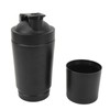 Shaker Bottle Stainless Steel Protein Shaker Scales Portable Shaker Cup