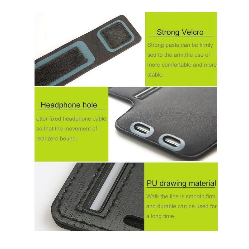 DFV mobile - Armband Berufsausrüstung Armbandtasche Sport Reflektierende Wasserabweisende aus