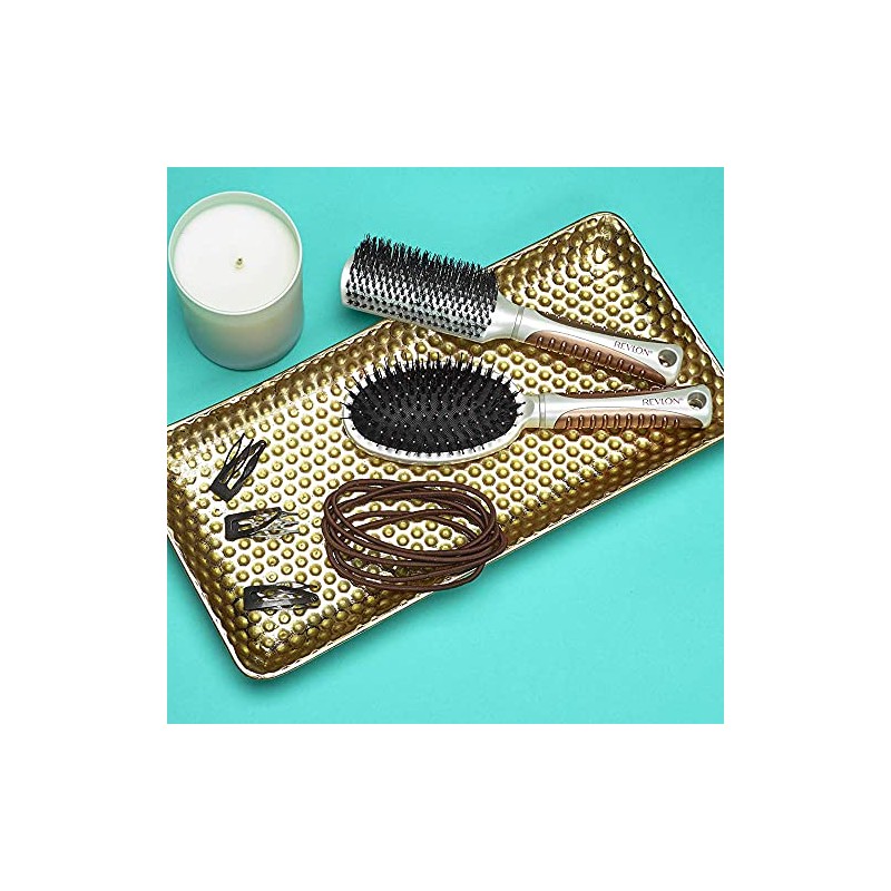 Revlon Cepillo Desenredante Ovalado y Acojinado Rose Gold