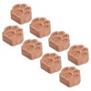 8pcs Essential Oil Car Diffuser Cat Paw Shape Simple Compact