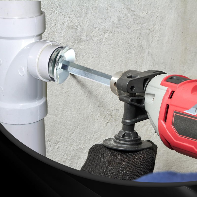Plumbing PVC Fitting Socket Saver, Pipe Reamer Cutter for Removing