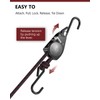 VIPARSPECTRA Ratchet Tie Down Straps, 1/4" Adjustable Rope Hangers [4