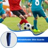 2Pack Soccer Shin Guards Shin Pads,IGUGIG Calf Compression Sleeve with
