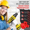 Threlaco 8 Packs Tool Holder Mount Drill Tool Hanger Compatible