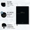 Trendstuff by Häfft Notebook A5 Lined [Black Edition Gold] 124