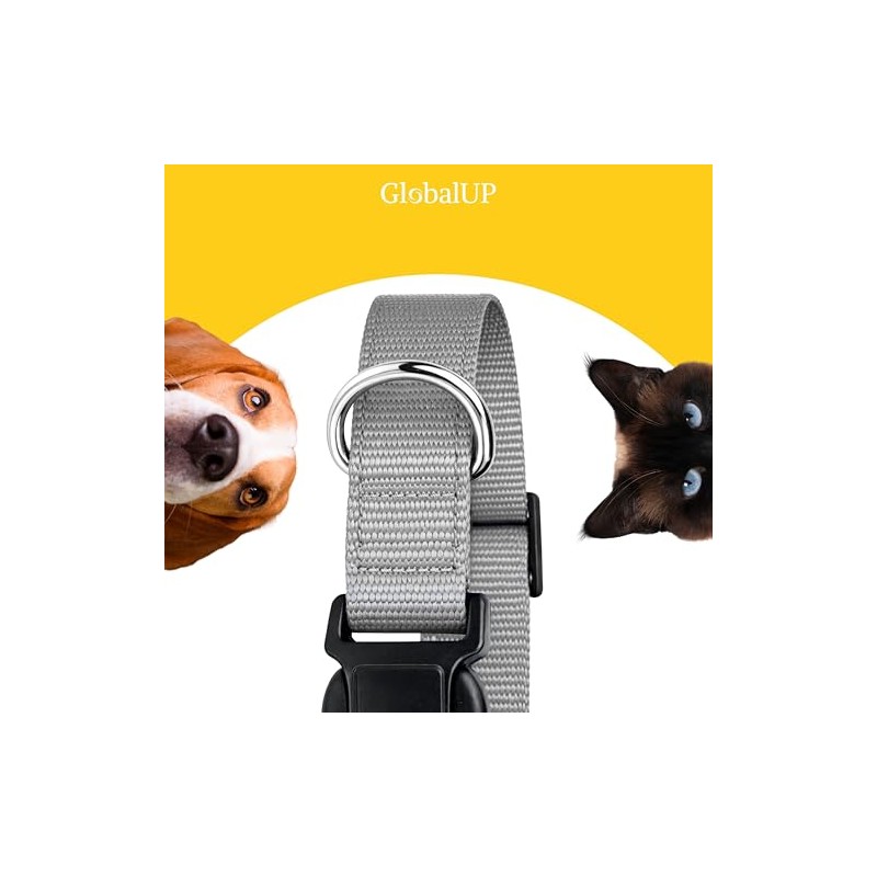 Collar para Perro y Gato. Diseño Cómodo, Resistente y Ajustable.