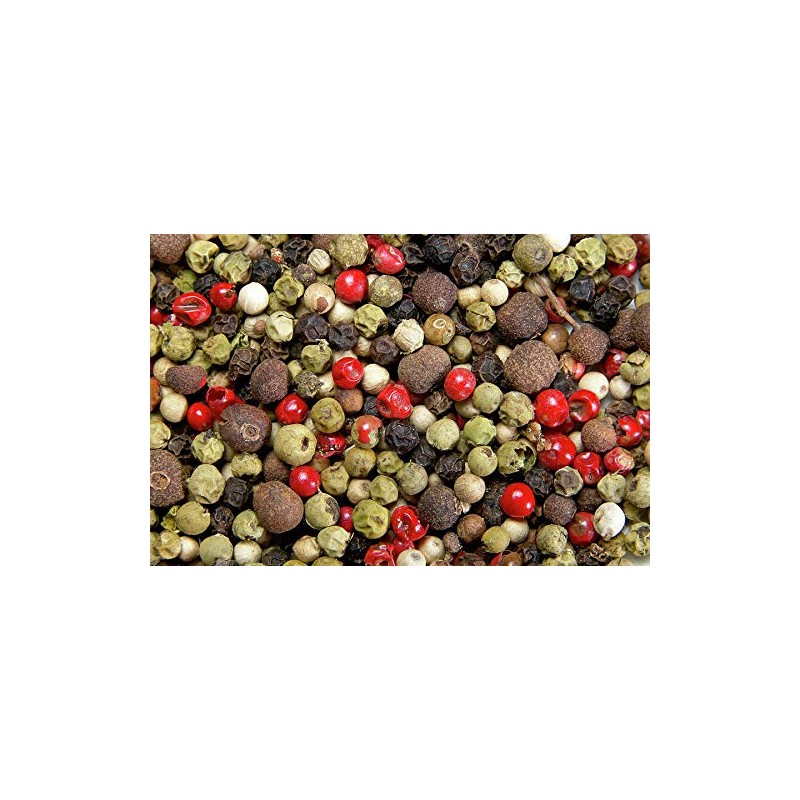 Whole Mixed Dried Peppercorns Pepper in 5 Colours Black White