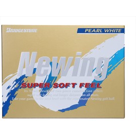BRIDGESTONE NCGX Pearl White Gradient Soft Core Golf Ball Newing New Super Soft Feel Unisex