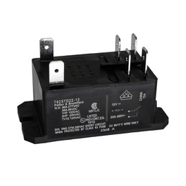 T92S7D22-12 High Power Relay 1-1393212-4 - DPST-NO (2 Form A), 12VDC 30A General Purpose Relay, Chassis Mount