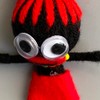 Voodoo String Doll Keychain, Design T309
