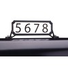 Architectural Mailboxes 3460B Manhattan Address Plaque, Small, Black