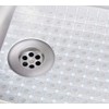 Addis 631861 Cushion Soft Sink Mat, Clear, Ceramic, Multicolour, 31_x_27_cm