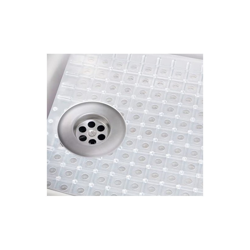 Addis 631861 Cushion Soft Sink Mat, Clear, Ceramic, Multicolour, 31_x_27_cm