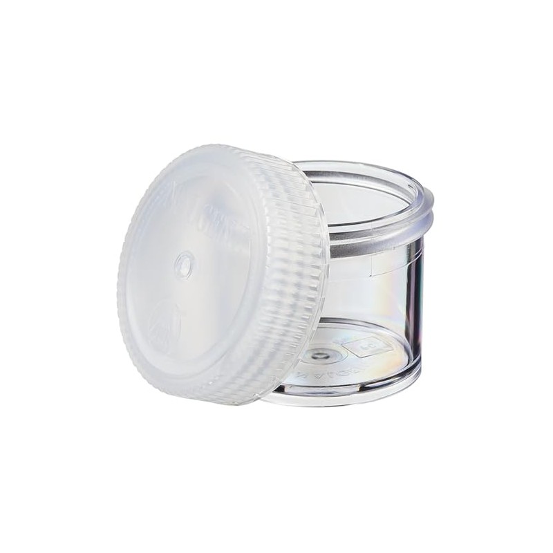 Nalgene® Straight Walled Wide Mouth Polycarbonate Containers with Closure