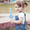 Garneck Portable Bubble Blower Machine for Kids, Elastic Smog Bubble
