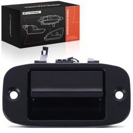 A-Premium Rear Right Passenger Side Interior Door Handle Compatible with Dodge Ram 1500 1998-2001, Ram 2500 1998-2002, Ram 3500 1999-2002, 4-Door, Smooth Black, Replace# 55275108