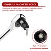 EMENTOL 1/4 Inch Drive Magnetic Impact Socket Set, 19-Piece Metric,