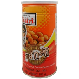 Koh-kae Snack Peanut Coconut Cream Flavour Coated 255 G (8.99 Oz) X 2 Cans