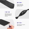 YKUKIZEE 6 m(L) Rubber Strip 25 mm(W), Solid Rubber Sheet