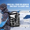 AUMTISC Ski Boot Backpack Lightweight Ski Boot Bags for Snowboarding