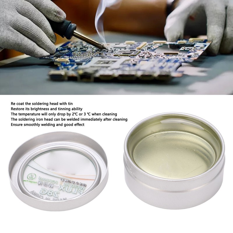 4 Pcs Soldering Tip Refresher Clean Paste Efficient Cleaning Deoxidizing