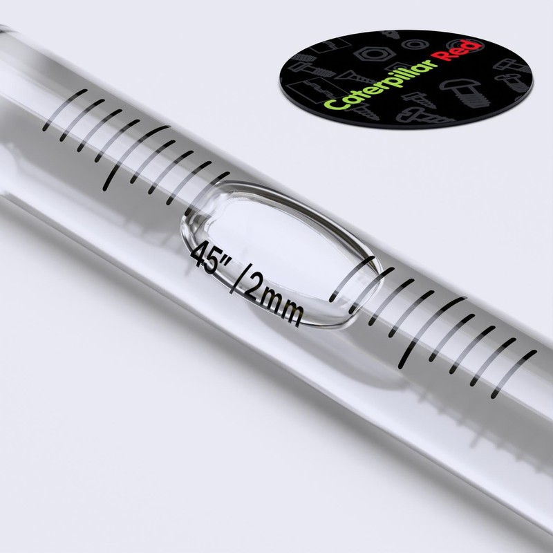 Replacement Level Glass Vial, Spirit Bubble Level, no Nib, Accurate,