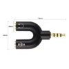 Mr.Gadget's Solutions 3.5mm Stereo Splitter Audio to Mic Headset Jack