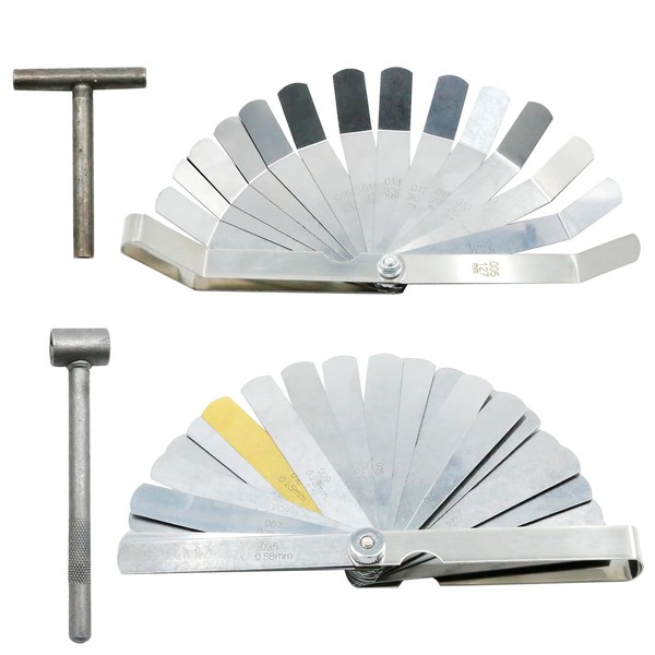 Hoypeyfiy Set of 4 Motorcycle Engine Valve Adjustment Tool Kit,