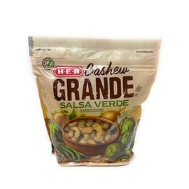 HEB H‑E‑B Cashew Grande Roasted Whole Cashews Salsa Verde 11oz - 1 bag