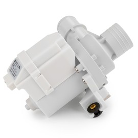 WH23X10040 DP040-064 Drain Pump Replaces 228C2389P001 PS3501453 AP5306354 Water Pump, Compatible with Parts of GE/Kenmore Washer/Dryer GUD27ESSM1WW GUD27GESN0WW GUD27GSPM1DG GUD27GSSJ0WW, etc