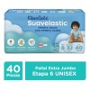 Pañales Kleenbebé Suavelastic Etapa 6 Unisex 40 Piezas