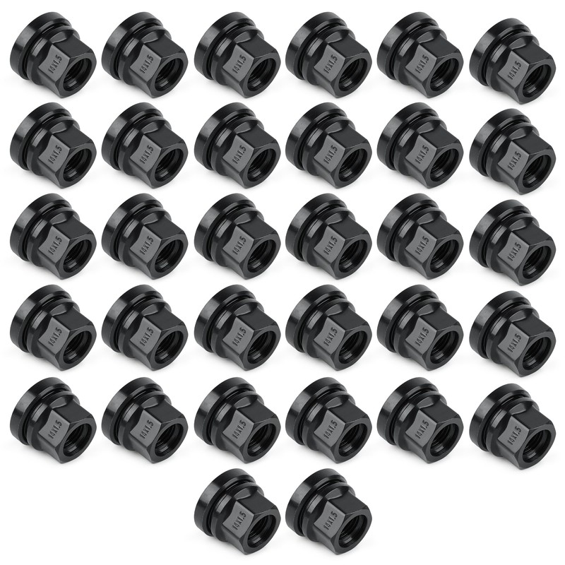 Set of 32 Wheel Lug Nuts Replacement for Ford F250