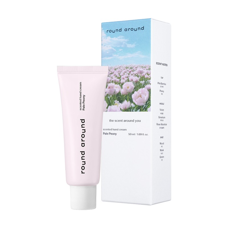 round around Scented Hand Cream 50ml - Hinoki Forest