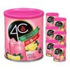4C Powdered Drink Mix Canisters, Family Sized Bin, Thirst Quenching